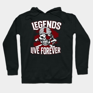 Legends Live Forever // Mississippi Pirate Hoodie